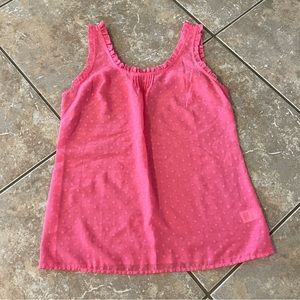Lilly Pulitzer sheer pink tank top